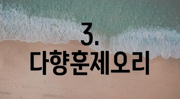 3. 다향훈제오리