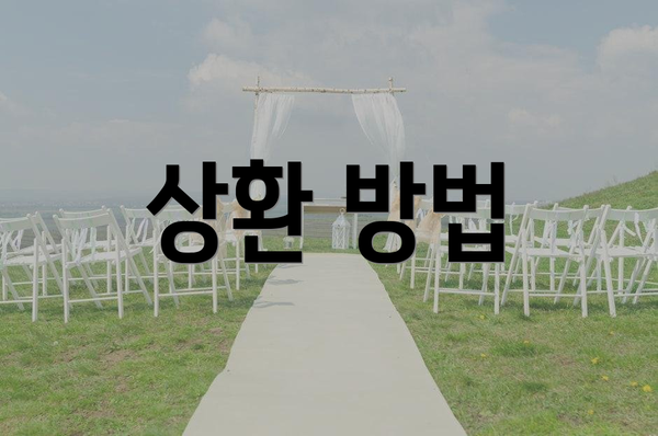 상환 방법