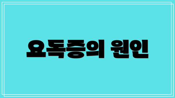 요독증의 원인