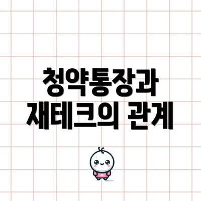 청약통장과 재테크의 관계