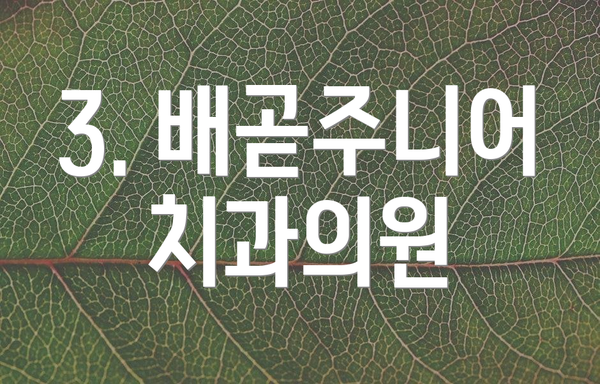 3. 배곧주니어치과의원