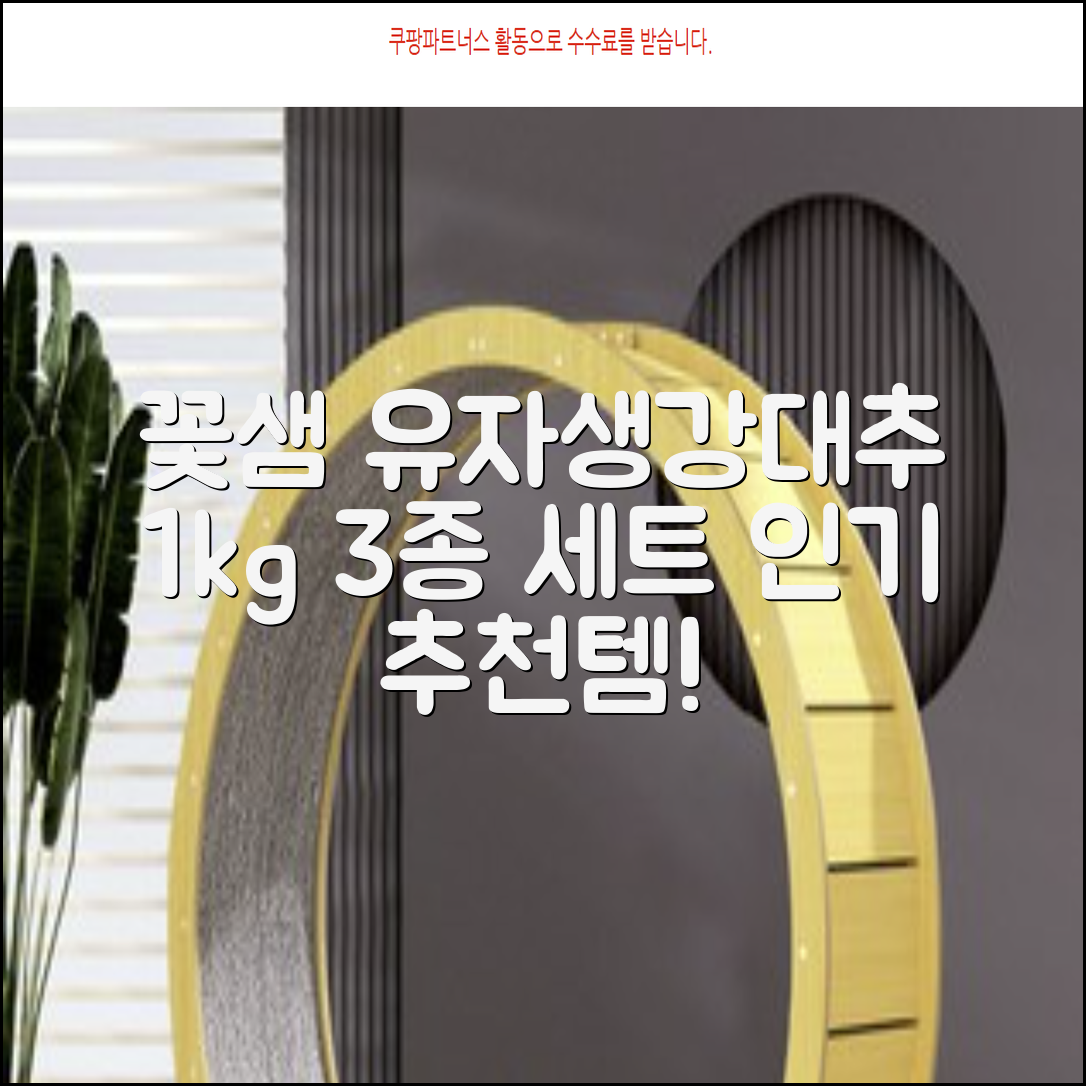꽃샘 유자차S 1kg *생강차S 1kg *대추차 1kg, 1개, 1개 추천 리뷰